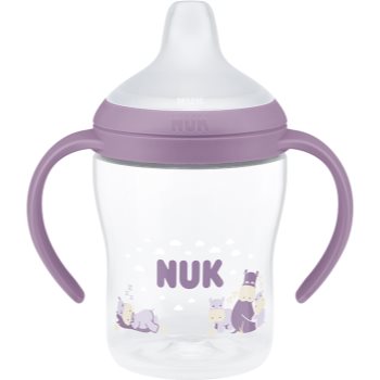 NUK Perfect Match Hippo biberon pentru învățare cu controlul temperaturii - imagine 2